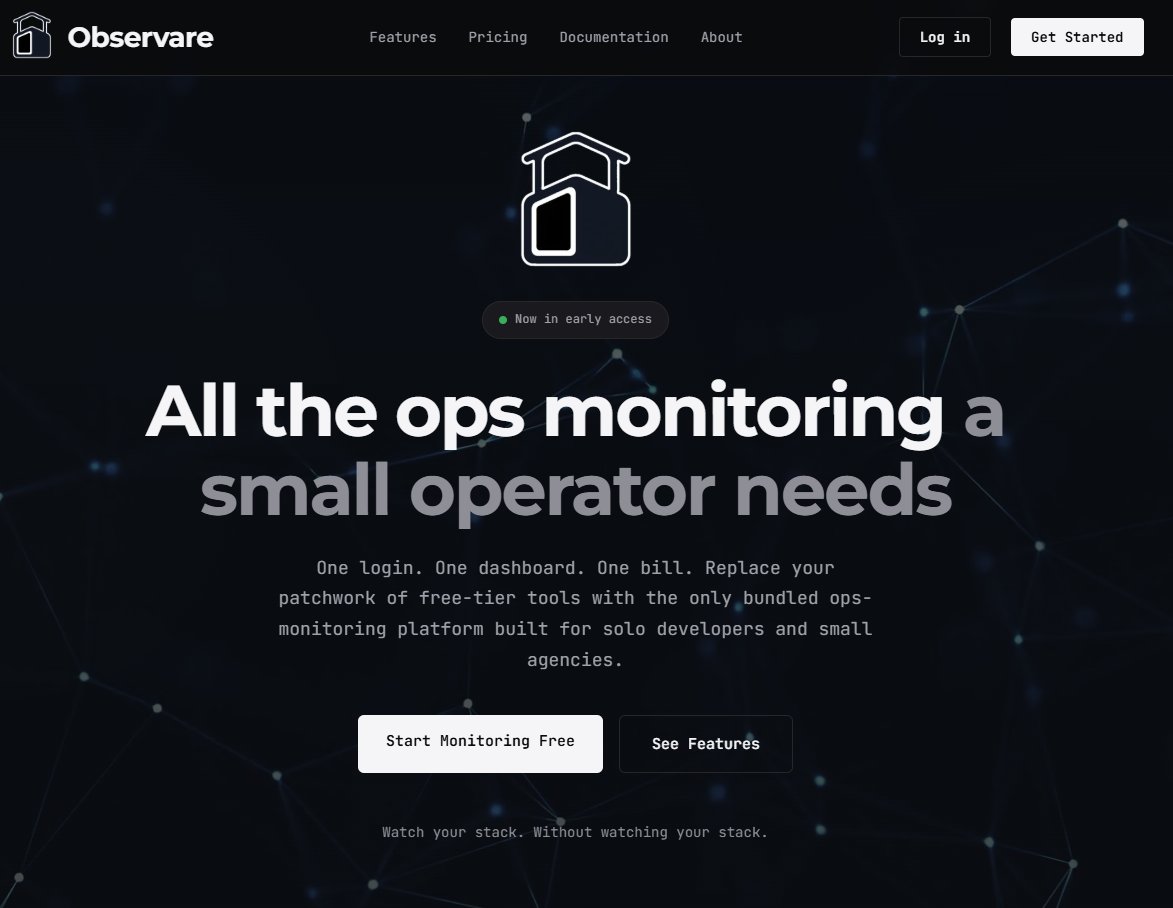 Observare tweet media