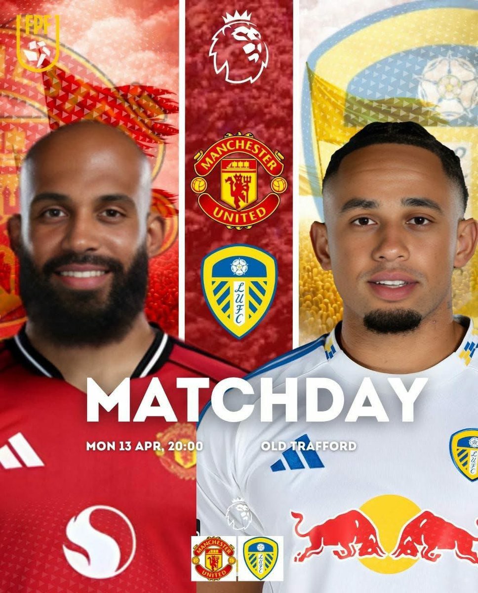 Footballpfans's tweet image. These at #Old #Trafford #Manchester #United will host its longest low rivalry #Leeds #United. Who will seal the win tonight ⁉️

#footballfood #foodie #footballfans #gameday #instafood