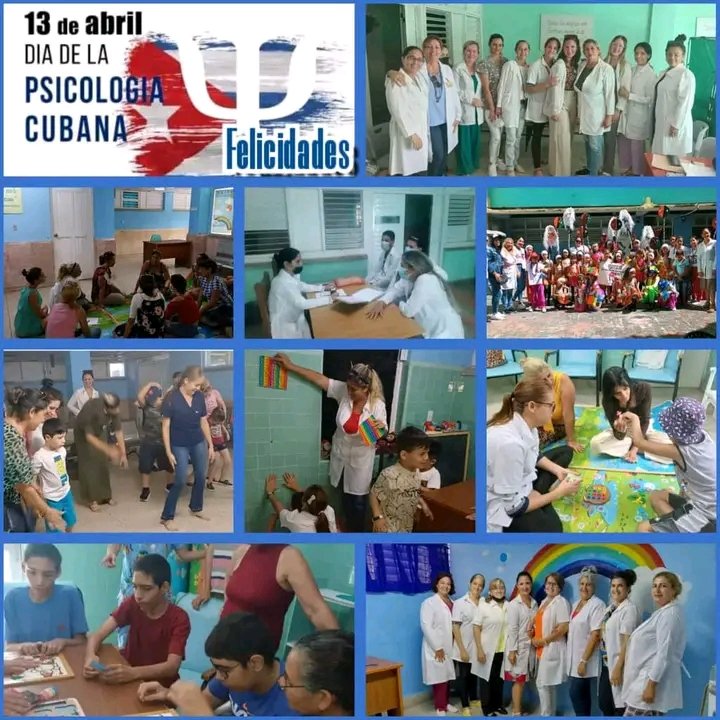 El Día del Psicólogo se celebra cada 13 de abril en homenaje a Enrique José Varona, uno de los primeros en introducir las teorías psicológicas modernas en el país, felicitaciones a todos los psicólogos en especial a los que laboran con los niños y adolescentes.
#PorLosNiñosTodo