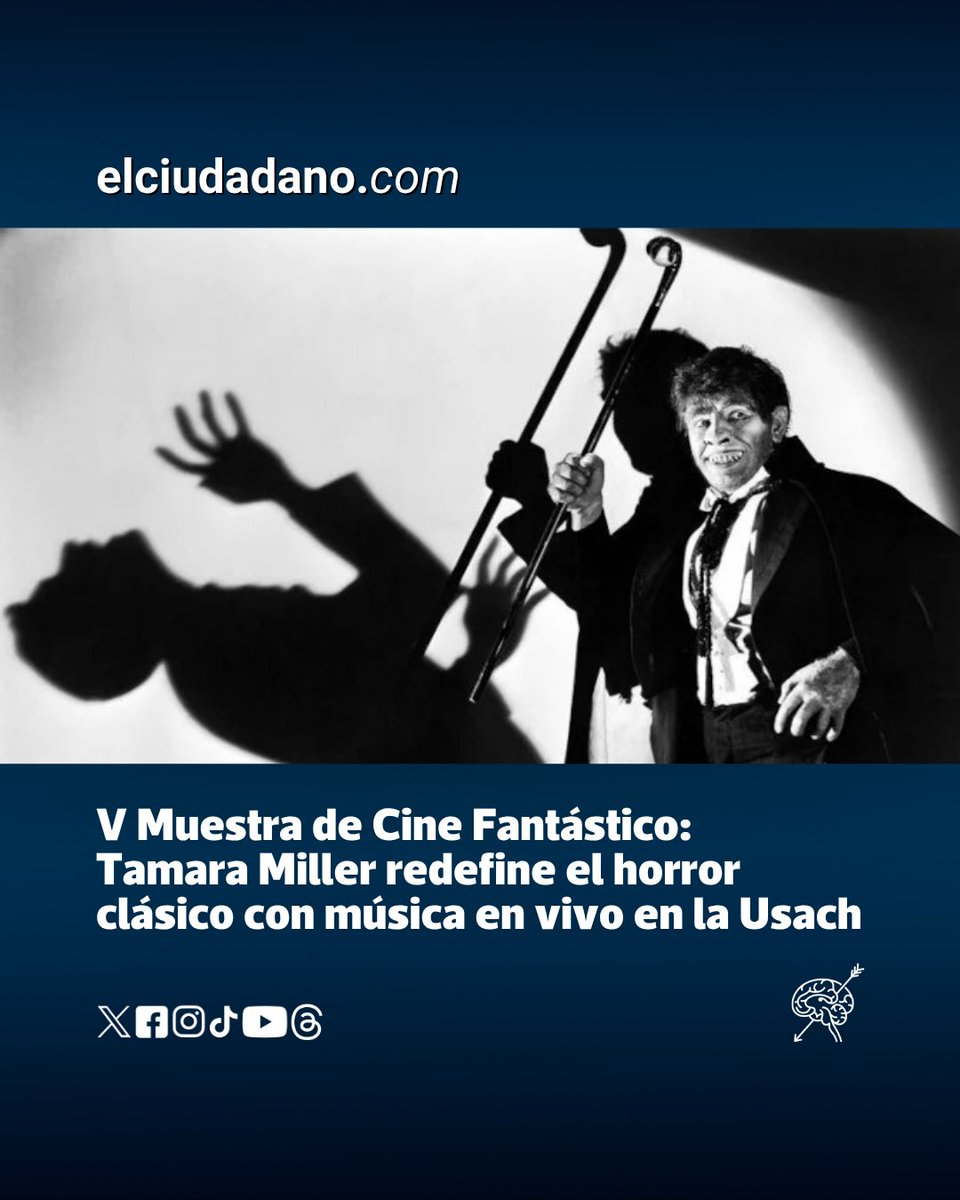 El_Ciudadano's tweet image. Este miércoles 15 de abril, la compositora chilena presenta una partitura original para el filme de 1931, integrando sonidos de cámara y elementos electrónicos en una función gratuita

Leer aquí 🔗elciudadano.com/arte-cultura/v…

#arte #cine #música