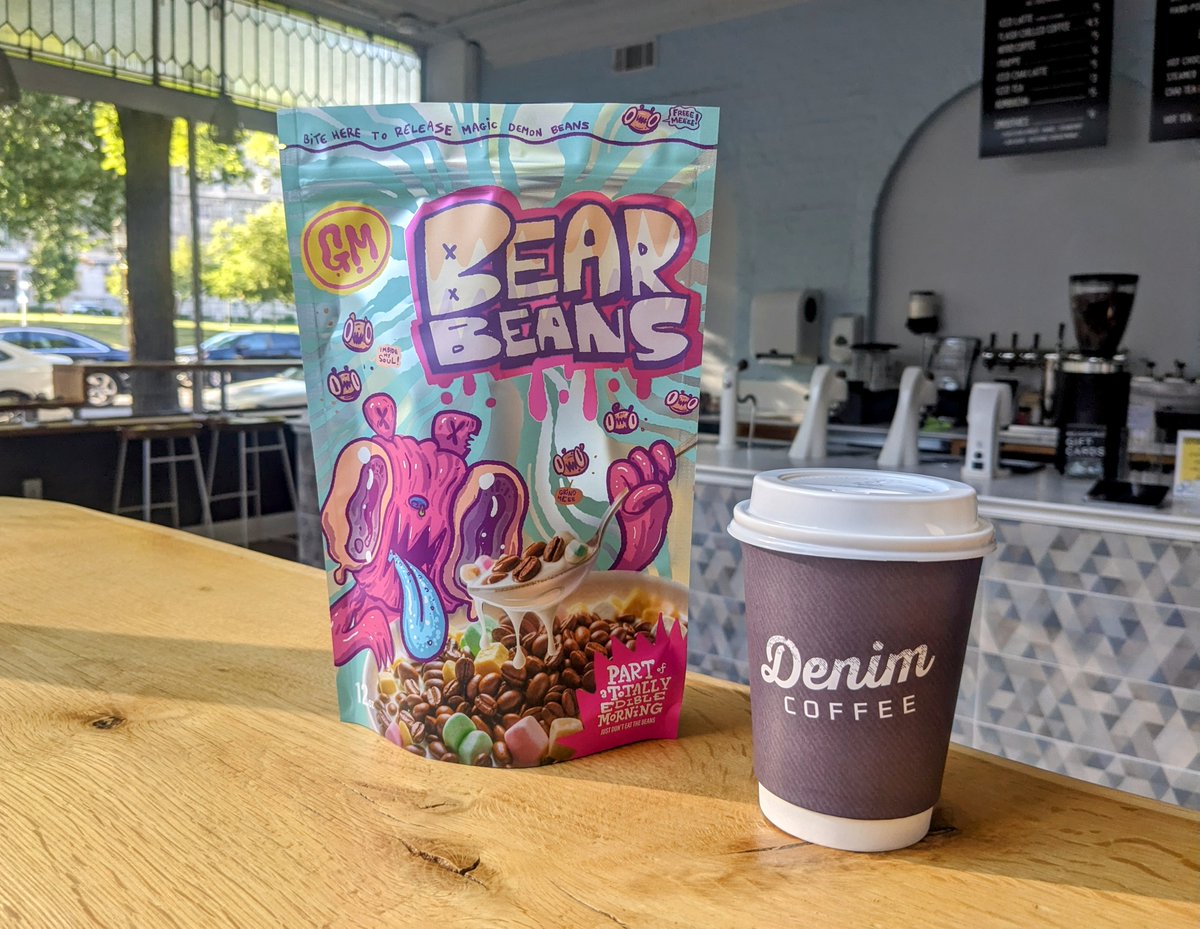 mtpakcoffee's tweet photo. @DenimCoffee transforms its packaging into canvases for digital artists. To learn more about the brand and why it was chosen as an honourable mention in the World’s Greatest Coffee Packaging competition, we spoke to the co-owner, Tony Diehl: https://t.co/zobSJj6S4C https://t.co/wZJvsoHFcv