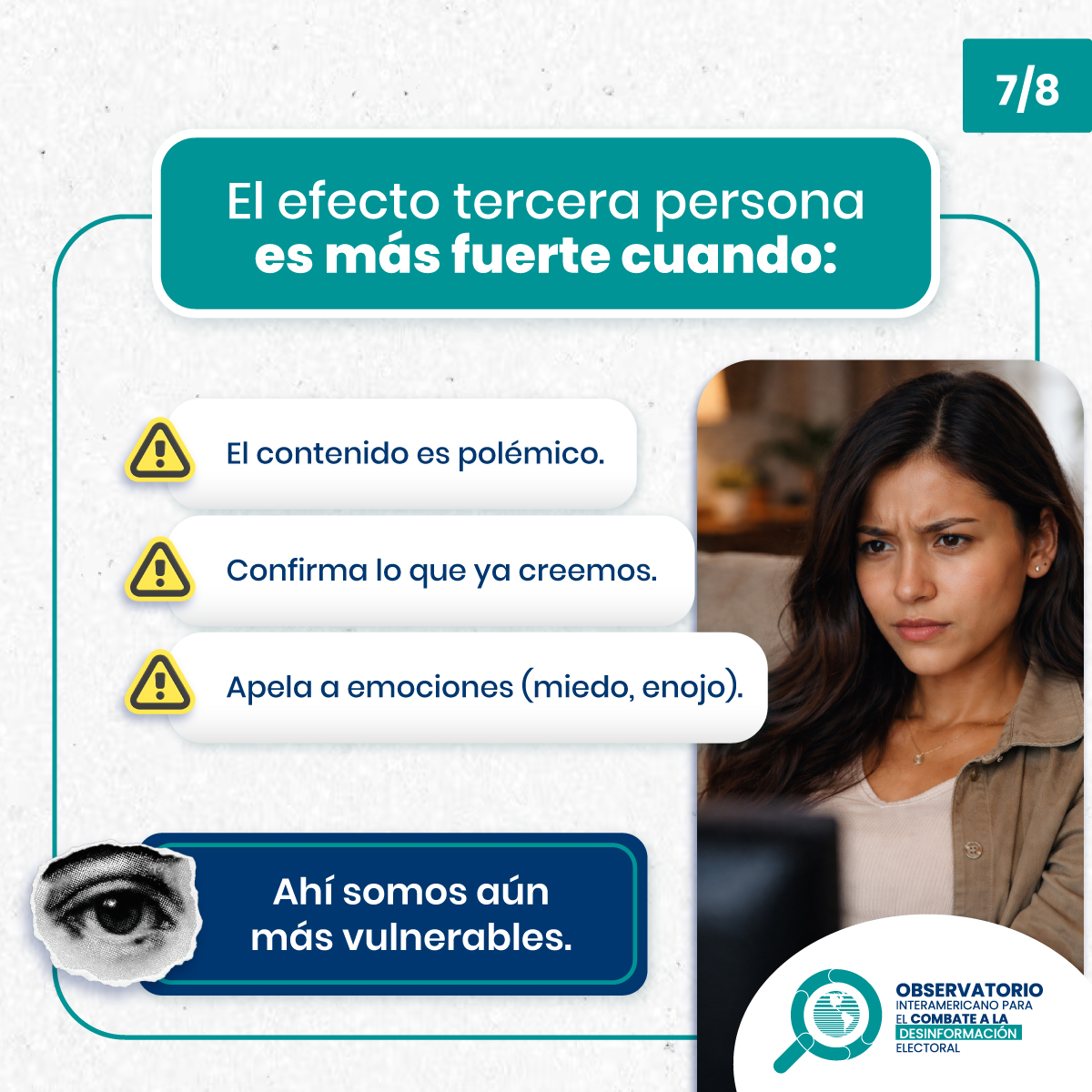 Obs. Int. para Combate a Desinformación Electoral tweet media