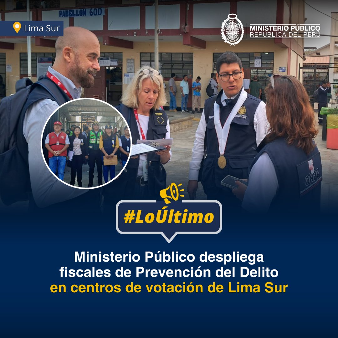 Ministerio Público tweet media