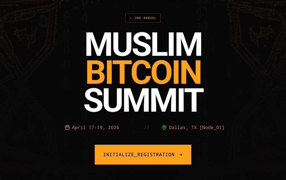 Muslim Bitcoiner ⚡ tweet media