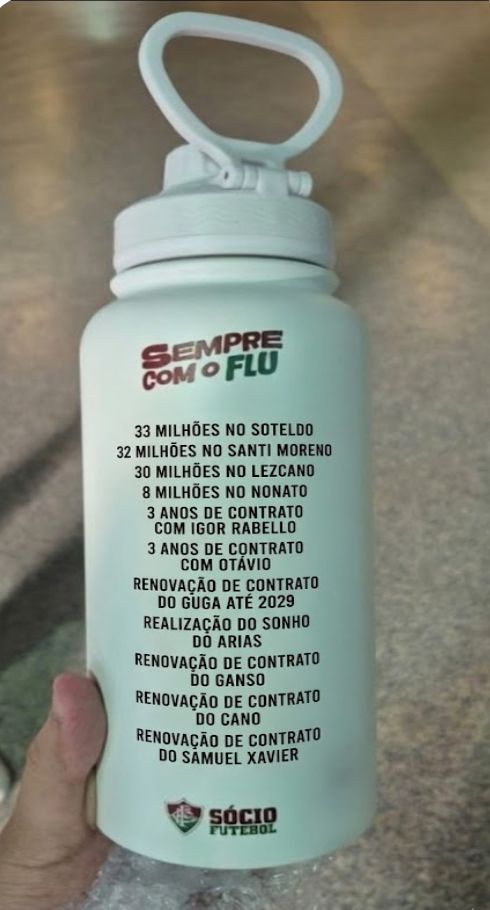 Onde eu compro essa garrafa ? Rs

Achei mais bonita do que a outra com placares de jogos que não valeram nada.