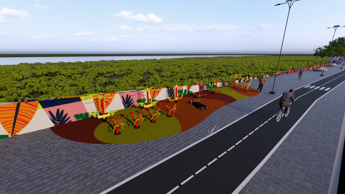 Impulsamos la transformación de Suan con el inicio del Malecón Bicentenario: 2 km que reconectan al municipio con el río Magdalena y potencian su desarrollo turístico, cultural y económico.

Desde la <a href="/Gobatlantico/">Gobernación Atlántico</a> seguimos construyendo territorio. 💪 🌳
