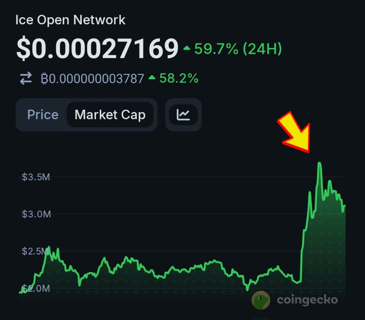 RizoWeb3's tweet image. The flight ✈️ to a $1B market cap just took off only to land back on Earth for a quick cup of tea seconds later.

$ION $ICE #Scam #Crypto