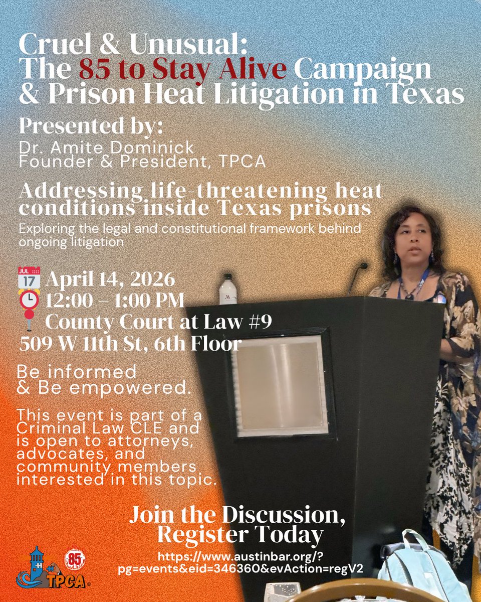 TPCA Texas Prisons Community Advocates tweet media