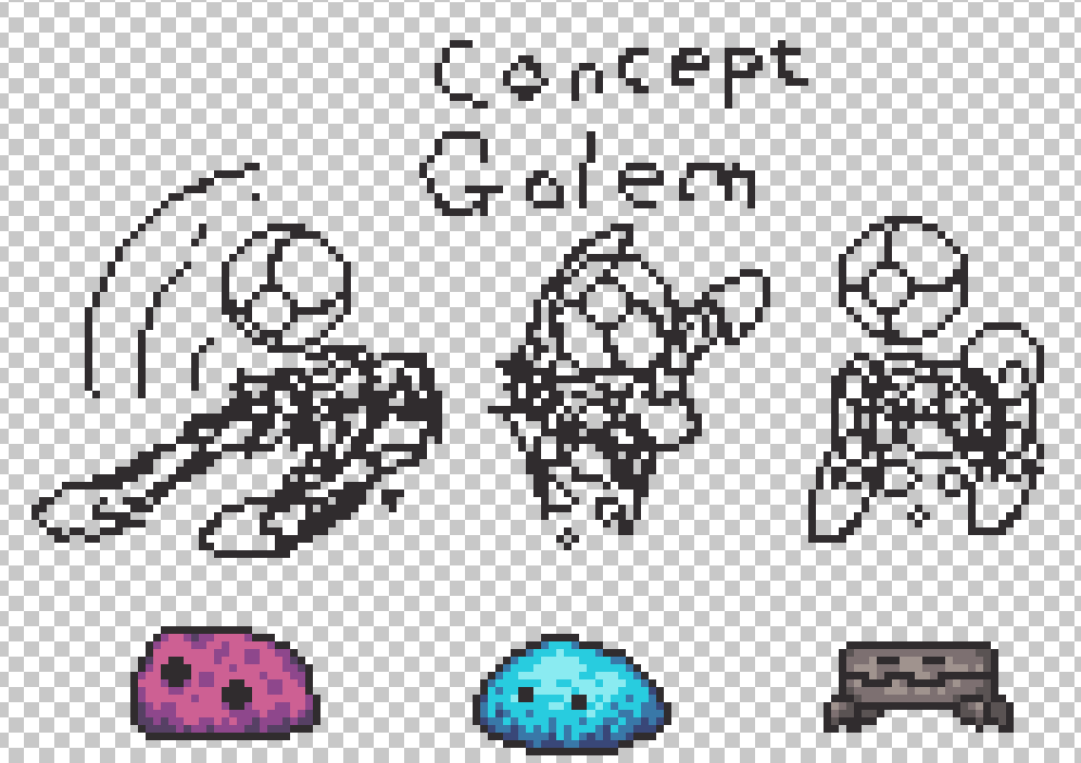 Nyurix_'s tweet photo. some concept art for potential enemies for my main project while im still mostly working on the games systems
#indiedev https://t.co/KCjckkl6aY