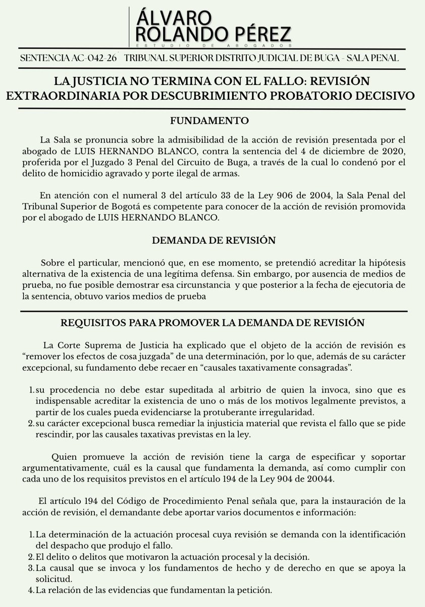 Álvaro Rolando Pérez |• Estudio De Abogados tweet media