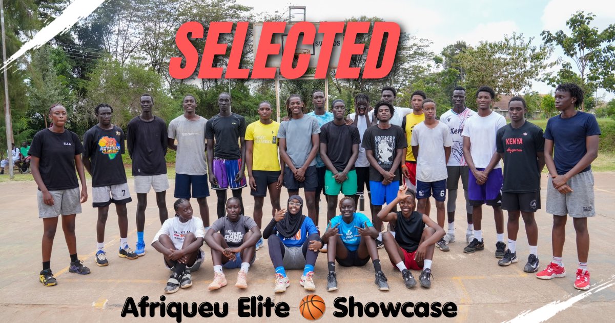 afrique_u's tweet photo. SELECTED. ✅

After 3 intense days of sweat, hustle  pure talent at the Talent ID Camp, we officially have our finalists. 

Next stop: The AfriqueU Elite 🏀 Showcase POWERED by Seros Partners. 

📅 When: April 17–19
📍 Where: Nairobi, 🇰🇪 

Keep it locked here! #Afriqueu https://t.co/KS0cSfqGIa
