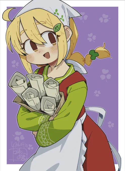 町娘的な感じの子