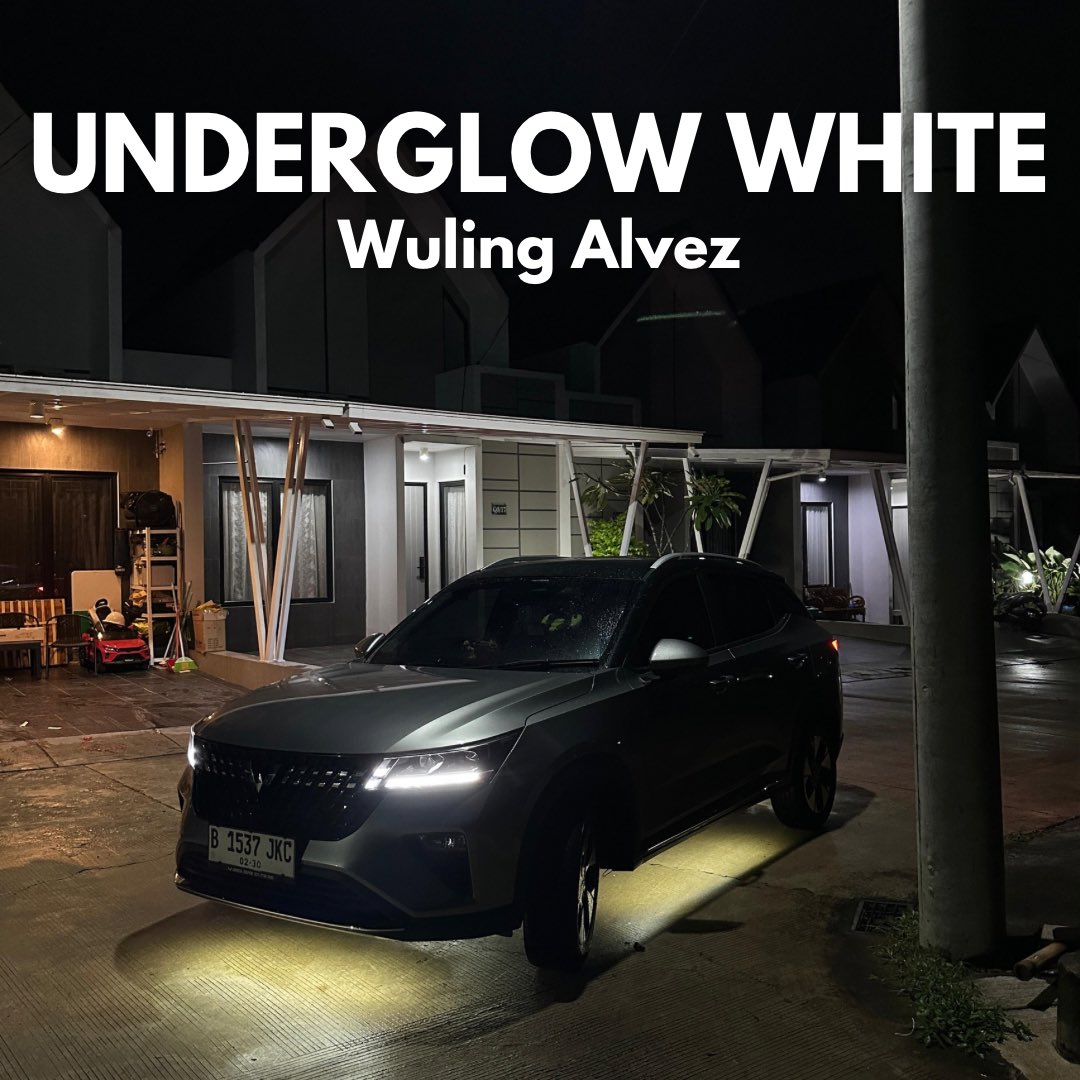 revaldocahyadi's tweet image. Alvez Underglow White 1 Warna ‼️🥰
For More Info DM Bebas Request Warna Lain 🔥

#alvez #underglow #underglowlights #wulingalvez #alvezmodifikasi