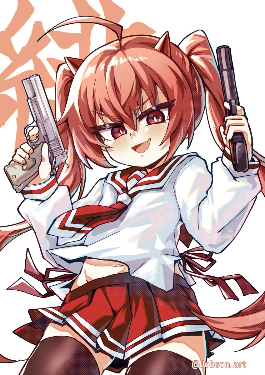 Jobson_art's tweet photo. 四天王の五人（？）
緋弾のアリア

Kanzaki H Aria!❤️🔫 https://t.co/gxbMSUpEjG