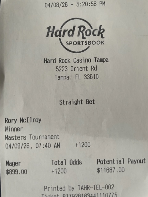 GematriaClub's tweet image. #WOW 💵  #WOW 💵  #WOW 💵  
Gematria Club 10yr Anniversary was a Celebration!

On Our Actual Sunday Birthday We Won a Record:
Over $40,000 In Pure Profit  💵   #Masters  #Nascar

Profit Included a 120 to 1 odds Parlay HIT  🎯
We Took $131, and turned it into $18,000   🪄

Now You