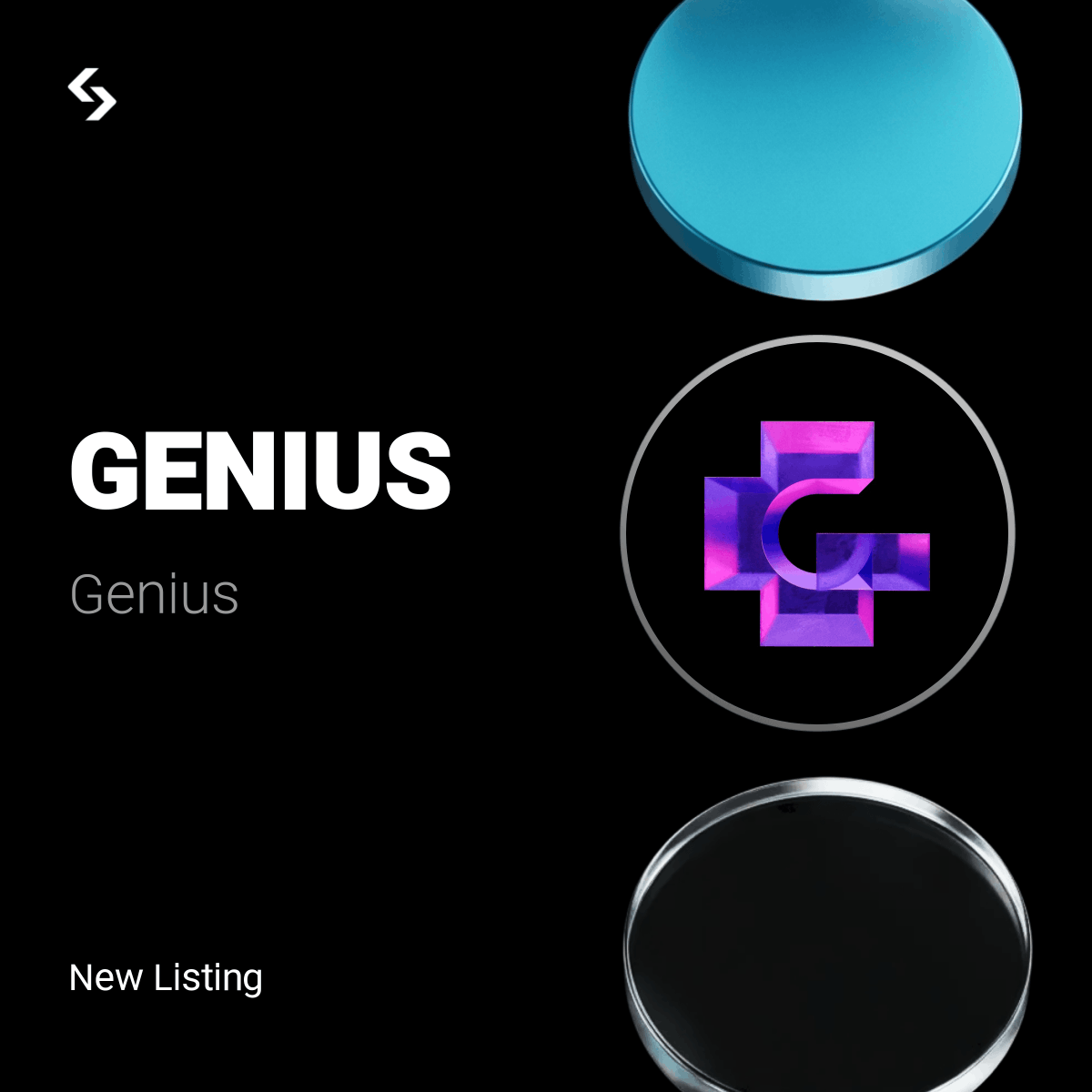 bitget's tweet photo. Initial Listing - $GENIUS @GeniusTerminal

🔹Pair: GENIUS/USDT
🔹Deposit available: now
🔹Trading available: April 13, 15:00 (UTC)

Details: https://t.co/LH4ZmZF0l8 https://t.co/P8SrZI3n8k