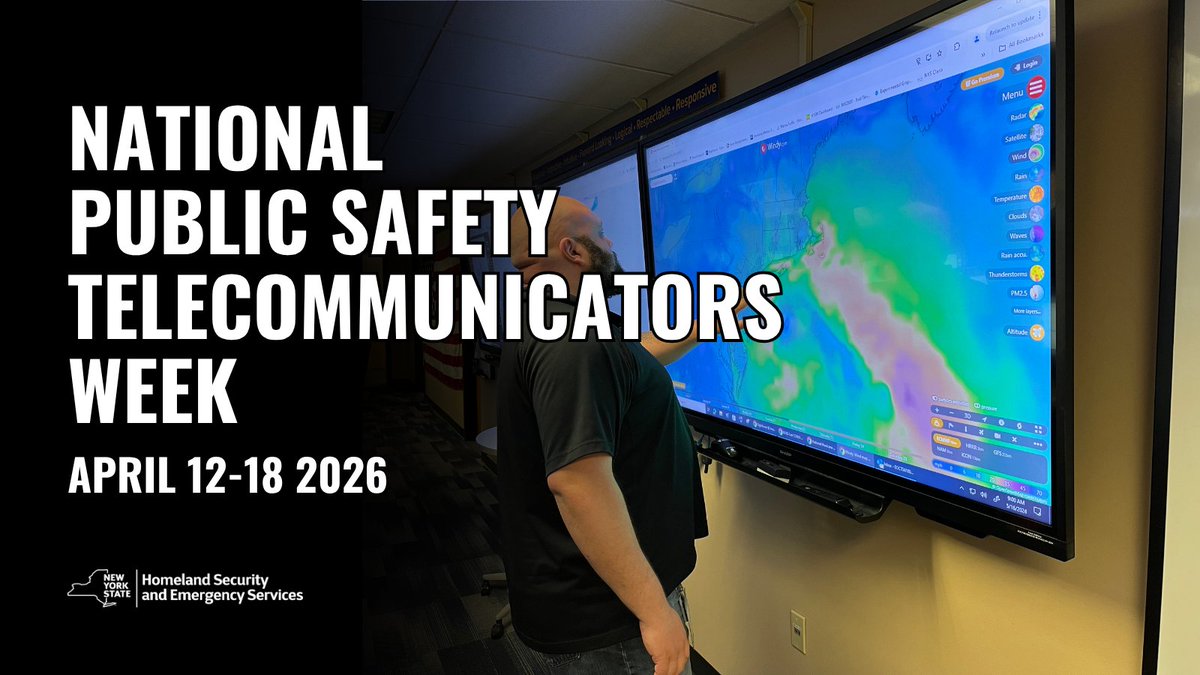 NYS Div. of Homeland Security & Emergency Services tweet media