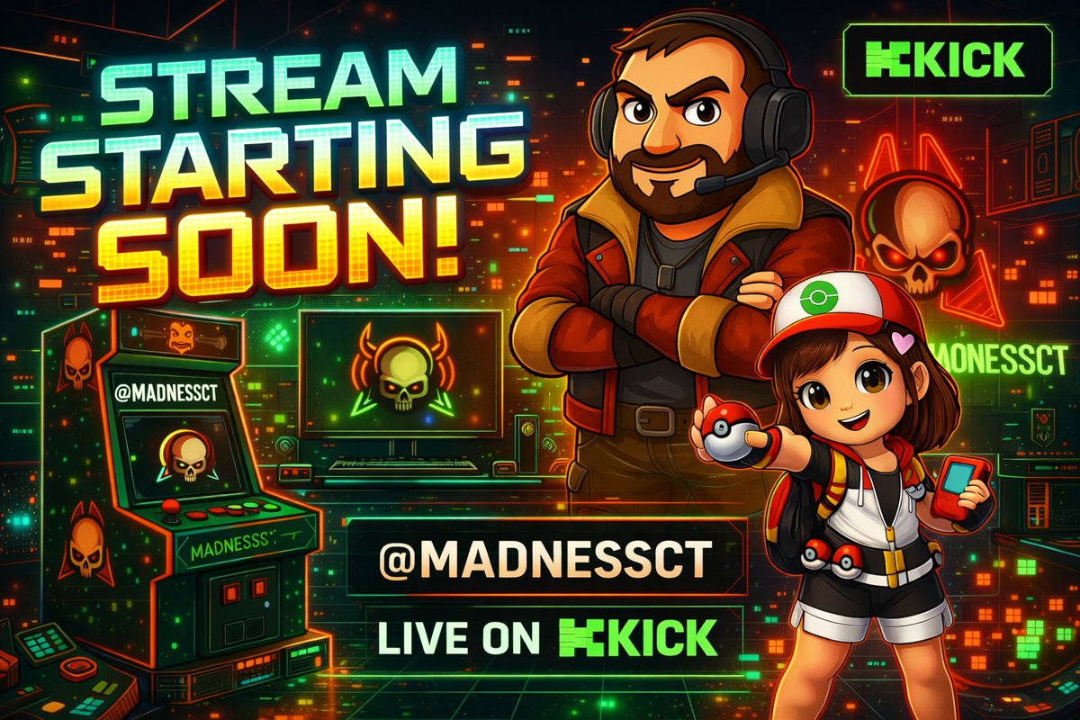 MadnessCTVidal's tweet image. 💚🔴LIVE🔴💚
💚🎮Iniciando Stream Demencial💚🎮
💚KICK PARTNER💚 
#TeamGMask @TeamGMask #KickStreamer #kickcommunity 
@KickCommunity @KickEspanol @KickReposts @kick
@KickRise @KickLiveStreams @KickRetweetz @LATAMKick

kick.com/madnessct