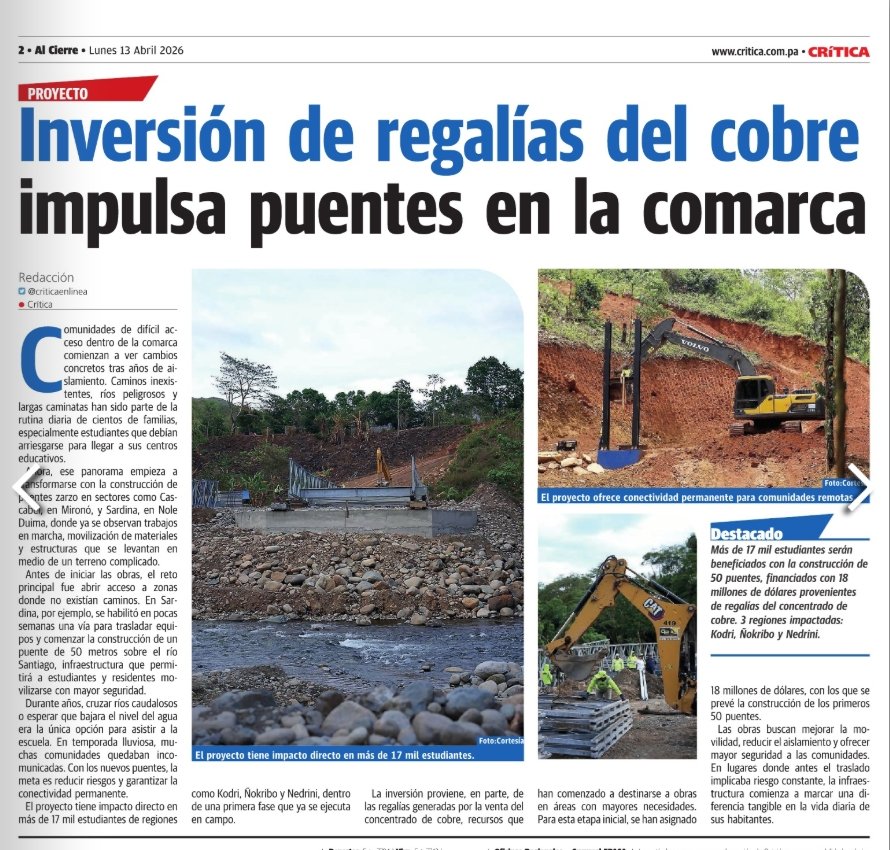 ElSabio1720's tweet image. Esto es lo que sale de la convinacion entre la mina y el gobierno cuando se hacen las cosas claras @aminingwoman @KathsMarquez @mauidesaint @linaresfulo @limyueng @LoroVerdeDePTY @CastaliaPascual @elcuaracom @grupoelite507 #Węgry #Fantástico #SDAucas @MetroLibrePTY @prensacom