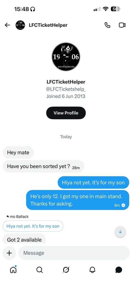 ballack_mo's tweet photo. @Lfcsalesinfo He has just tried it on me as well. https://t.co/6JTL7S2mpK