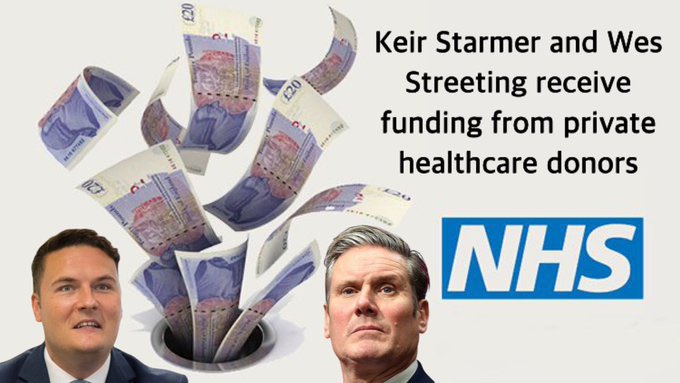 ShameTheDevil's tweet image. I wonder why ... 
#NHS 
#SaveOurNHS 
#LabourCorruption
