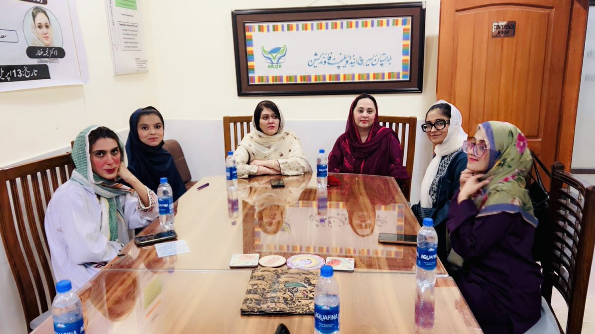 Today, Ms. Kiran Baloch, Chairperson (BCSW), attended the seminar on gender-based violence at DNGH, along with Prof. Dr. Najma Gaffar, Member (BCSW). The seminar was organized by Dr. Najma Gaffar.<a href="/FaryalTalpurPk/">Faryal Talpur</a> <a href="/PakSarfrazbugti/">Sarfraz Bugti</a> <a href="/BBhuttoZardari/">Bilawal Bhutto Zardari</a> <a href="/CMOBalochistan/">Chief Minister's Office Balochistan</a> <a href="/OfficialDGISPR/">DG ISPR</a>