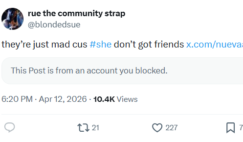 Lovergirly20's tweet image. I have time now.
I thought it was #free ur girl? Why are y'all still salty abt a friendship that y'all swore wasn't real anyway. Those #true friends didn't publicly acknowledge lips until recently when her pr started going up... S8 starts in 49 days btw, free yourselves