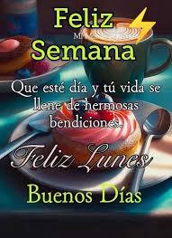 Buenos días, amables amigos, que el Creador nos colme de bendiciones y que éstas perduren por siempre en nuestros corazones y hogares, Amén.!