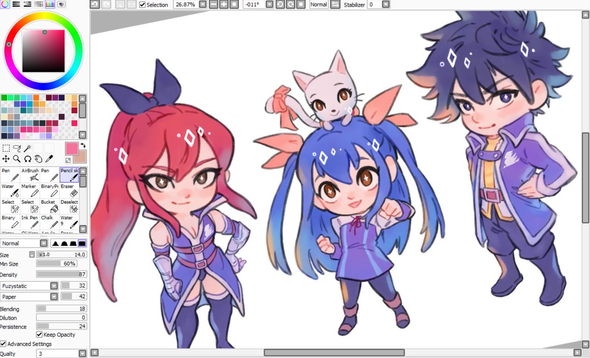 vanemiin's tweet photo. The rest of team Natsu is coming soon! #fairytail https://t.co/b8z5SZx7lm