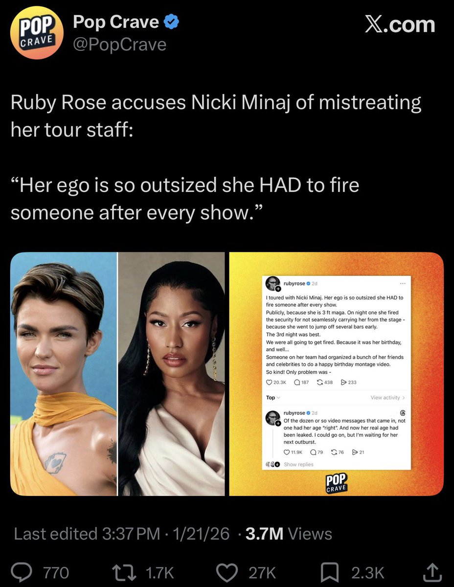 <a href="/PopBase/">Pop Base</a> <a href="/NJD316/">Nick Da Silva</a> this woman is lying by the way, she did the same thing to nicki minaj