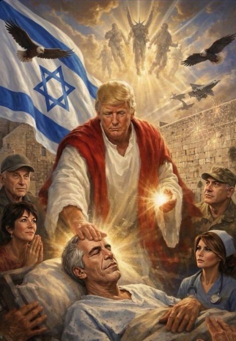 "E o Trump ao final disse: <a href="/not_jeffepstein/">Palm Beach Pete</a> levanta-te e anda!"