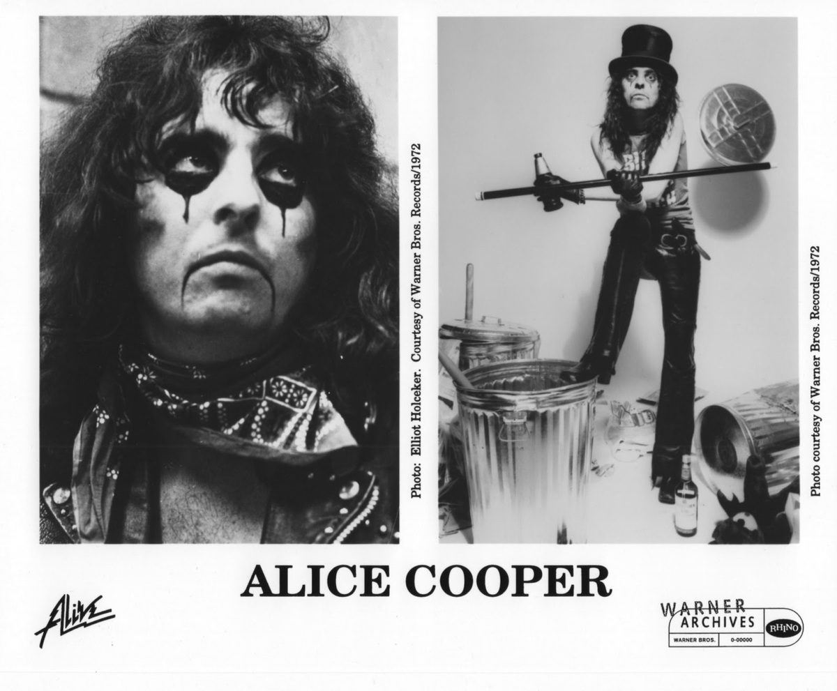 alicecooper's tweet image. A #throwback from the archives...