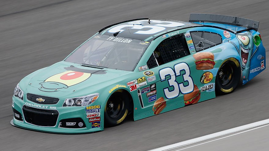 NascarPaint's tweet image. Ty Dillon - Plankton (Chevrolet)

2015 SpongeBob SquarePants 400 (Kansas Speedway) #NASCAR