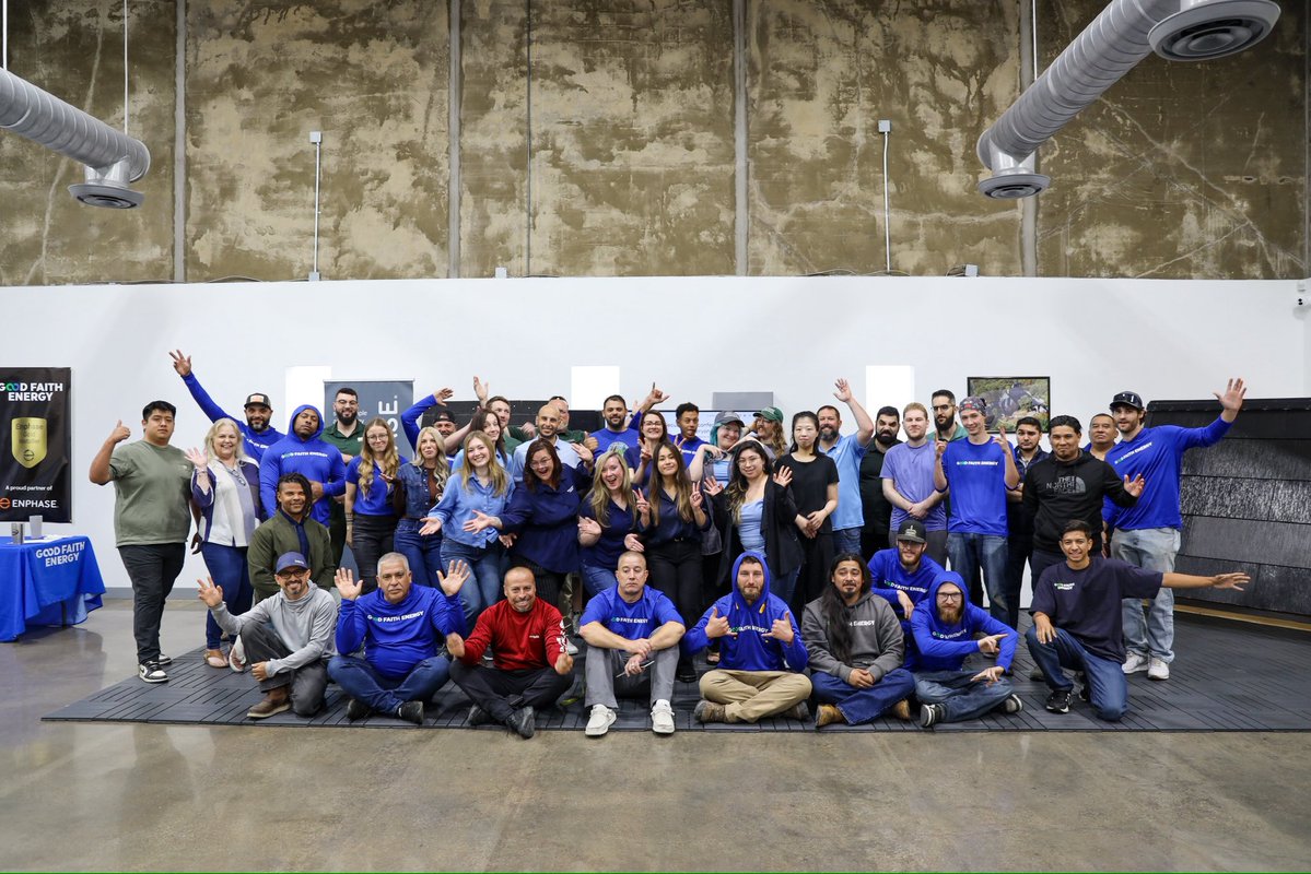 GoodFaithEnergy's tweet image. Shots from the Good Faith Gathering ⚡️

#Dallas #TeamCulture #SolarLife #StrongerTogether