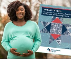 bi3cincinnati's tweet photo. #BlackMaternalHealthWeek is a time to lift up the voices &amp; experiences of Black mothers &amp; caregivers.

Join us in reading and sharing our partner's — @GroundworkOhio — Threads of Hope report to learn more: 
https://t.co/YPTJleX4vH

#BMHW2026 #ThreadsOfHope #bi3Partner https://t.co/InBxHlVZlU