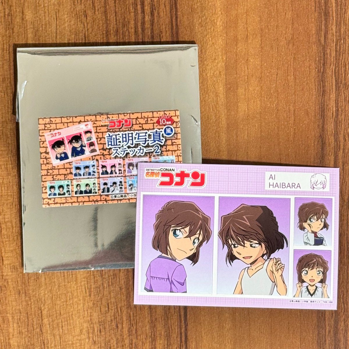 fufucha_101's tweet photo. 名探偵コナン　交換　証明写真ステッカー

【譲】世良真純　萩原研二　灰原哀

【求】同種　工藤新一　江戸川コナン

郵送交換のみ

検索からもお声がけください。
よろしくお願いします。 https://t.co/7eCFKY6pRK
