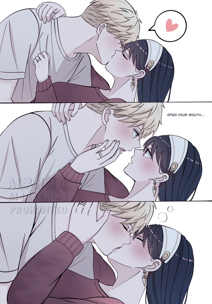 botchinako's tweet image. [repost] loidyor’s deep kiss collection. 💋
#ロイヨル 

Finally they hugged !! Next, we have to wait for the confession and first kiss. Yor fell first but Loid will fall harder for sure.😘