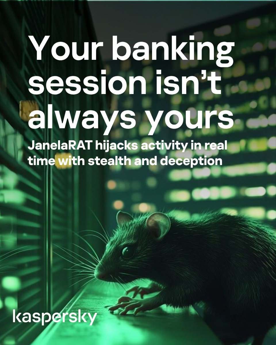 Kaspersky tweet media