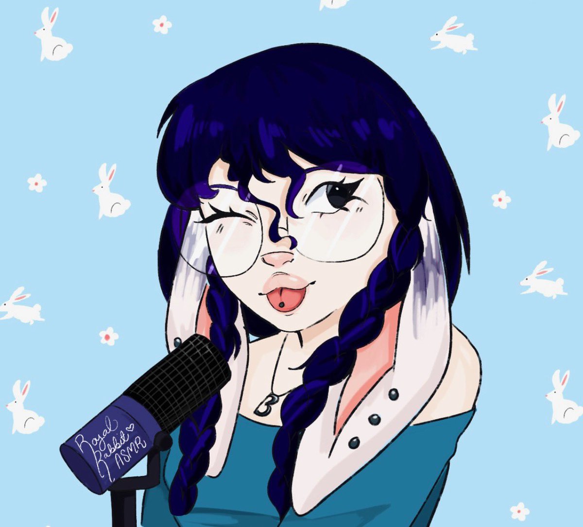 Royal Rabbit 🐰🩵 tweet media