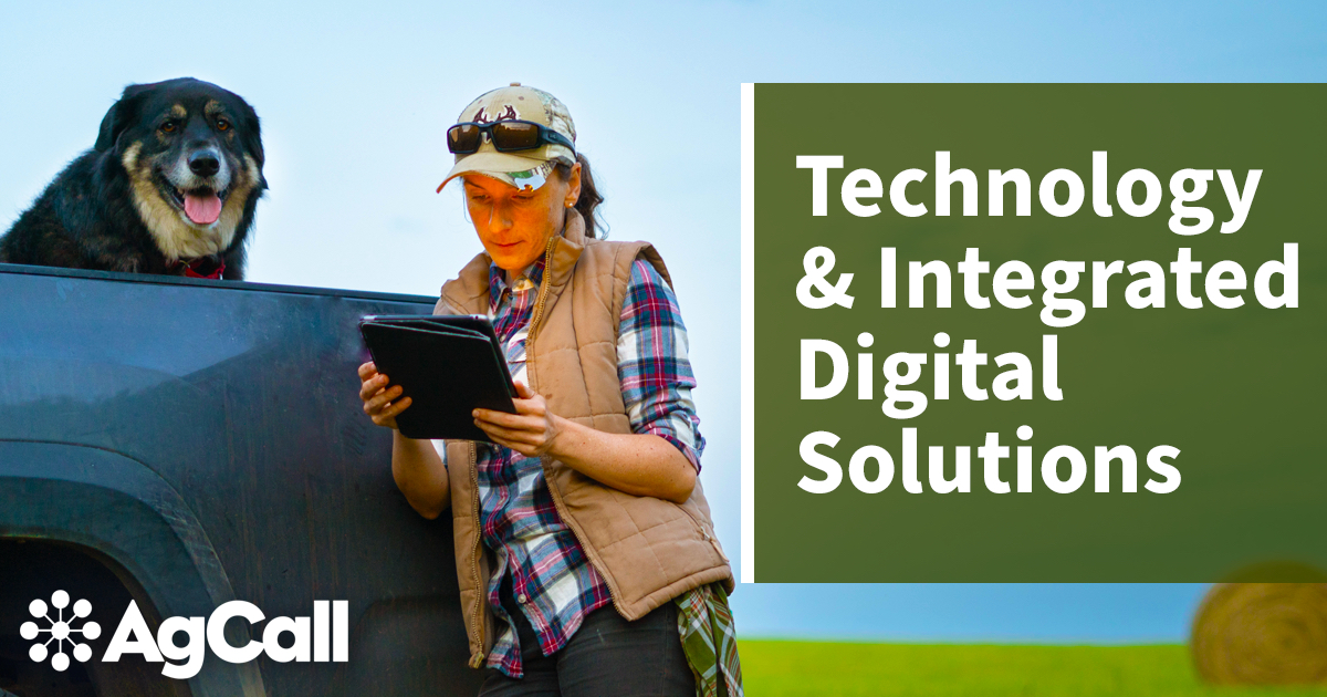 AgCall streamlines operations and project execution for our clients with secure, scalable technology solutions and infrastructure support designed to free up their teams for higher-value work. Learn what we can do for your business at agcall.com