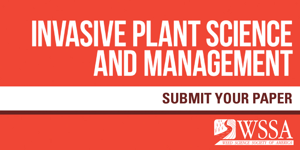 CUP_LifeScience's tweet image. Interested in submitting your article to Invasive Plant Science and Management? Click here for more information. 
📚 cup.org/4tICyIS
#Invasive #weeds