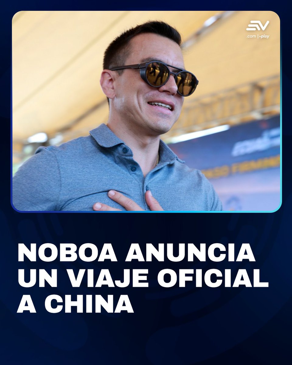 EcuavisaInforma's tweet image. El presidente Daniel Noboa anunció este 13 de abril una visita oficial para agosto próximo a #China 🇨🇳, país con el que el año pasado se suscribió un plan de cooperación para promover la iniciativa de las Nuevas Rutas de la Seda. 👉 bit.ly/4vizfts