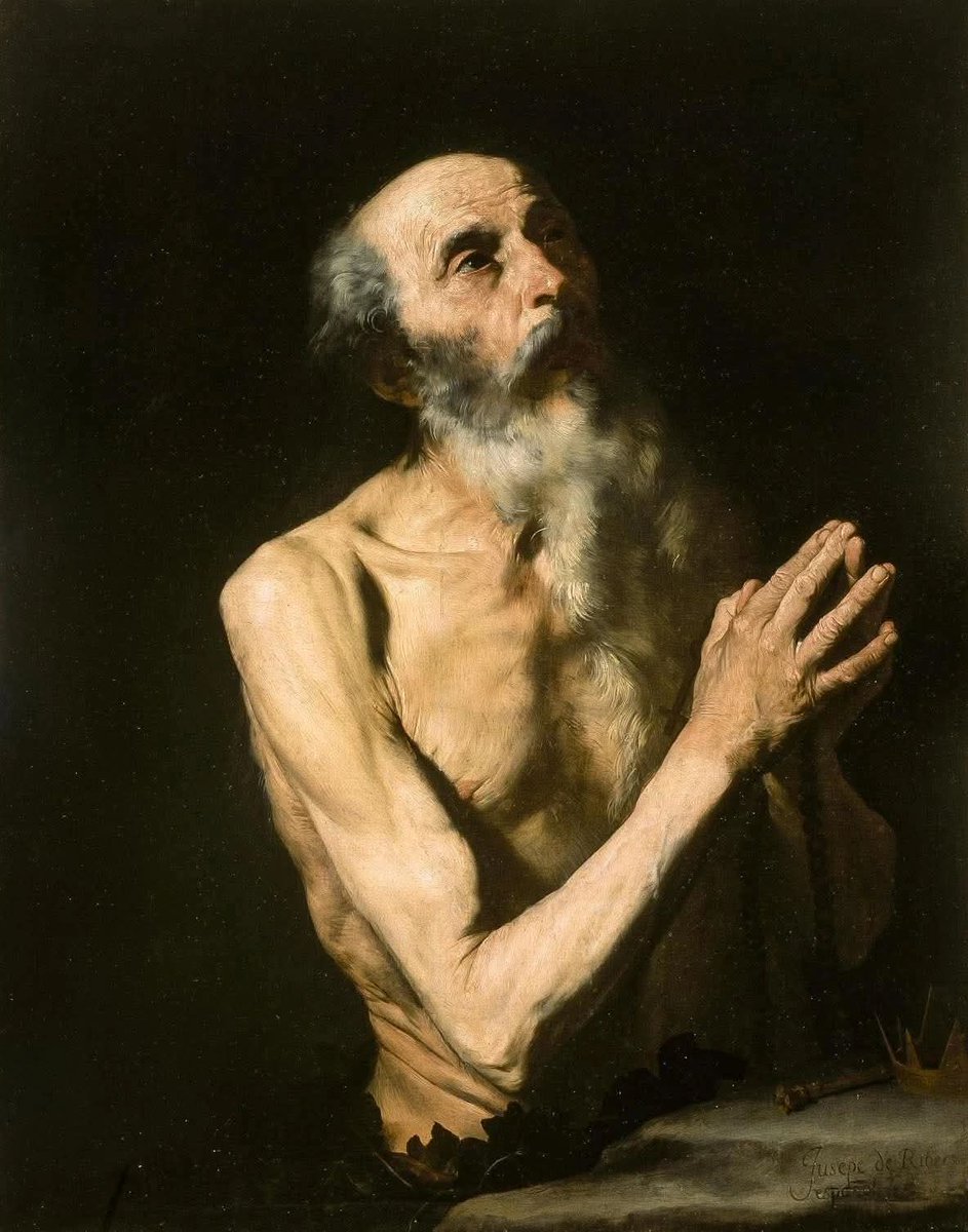 Lografik's tweet photo. "Saint Onuphrius" (Onuphre l'Anachorète)
https://t.co/iQH4XbRtkc
Jusepe de Ribera (espagnol, 1591–1652)
https://t.co/irtOMr2dU0
Années 1630 (souvent datées de la fin des années 1620–1630)
Huile sur toile
90 × 70 cm
National Gallery of Ireland https://t.co/NPOfcTuNoI
