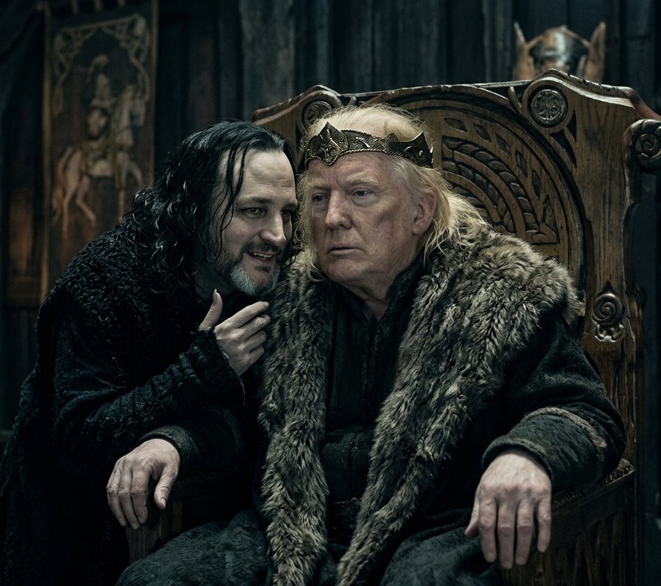 JARVtm's tweet image. here are the other #memies #editions #variations of @tedcruz and @realDonaldTrump #lotr i made then, before candies, but possibly similar to other people's? @realcandaceO #MAFO