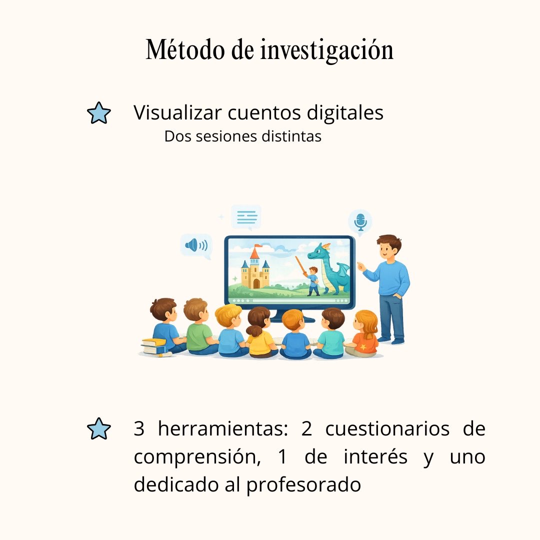 ccarlarcc's tweet photo. ¡Hola! Estoy haciendo mi TFM sobre los cuentos audiovisuales en el ámbito educativo. Aunque el trabajo aún no está finalizado, ya va tomando forma. ¿Qué os parece?
#EEATD #TFM #CDD #cuentosaudiovisuales #cuentos #interes #Innovación #Tecnología https://t.co/ioO3fhREIu