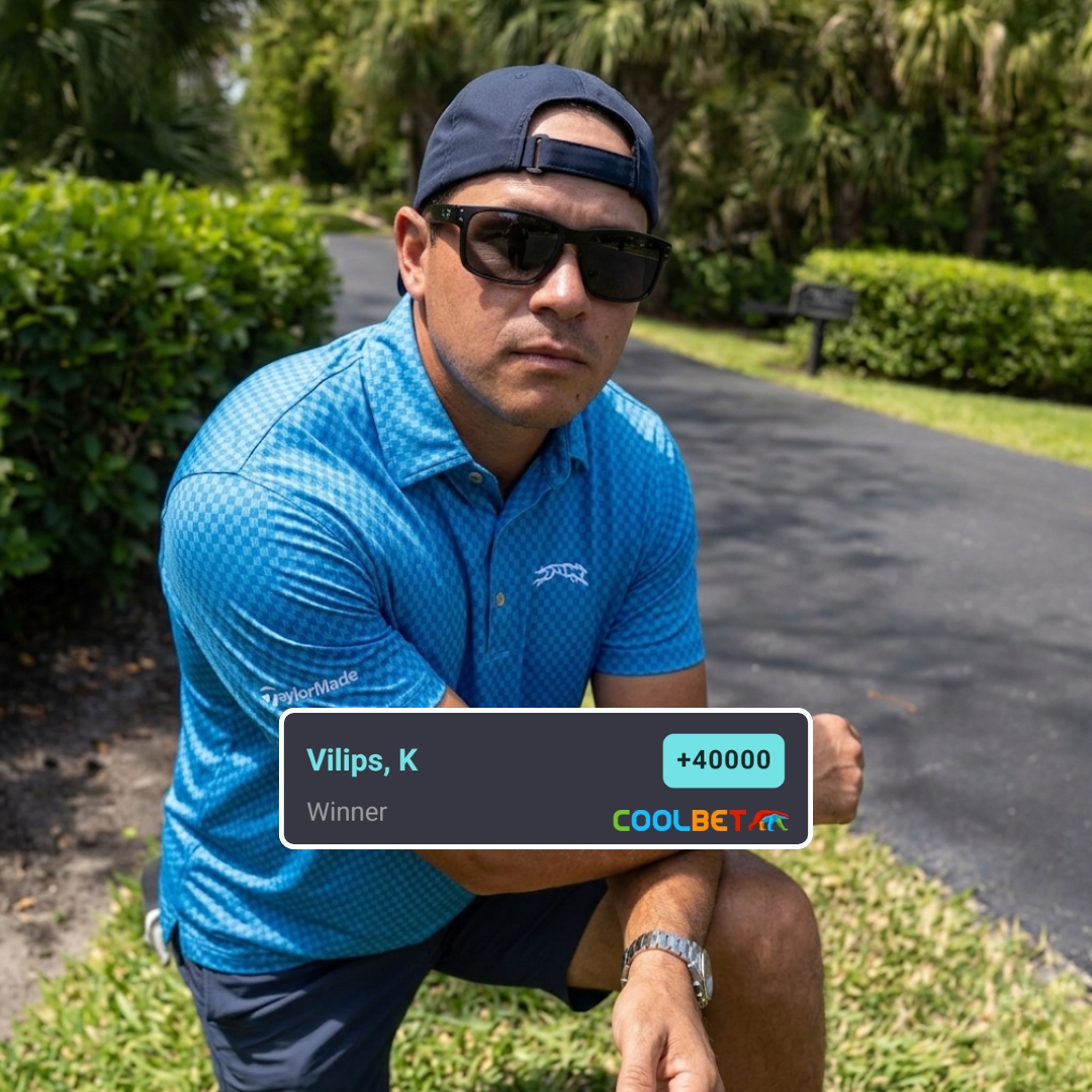 RBC Heritage 1st click...

🇦🇺 Karl Vilips: +40000 <a href="/CoolbetCanada/">Coolbet Canada 🇨🇦</a> 

Karl wins the plaid jacket while rocking the Tiger Woods arrest uniform