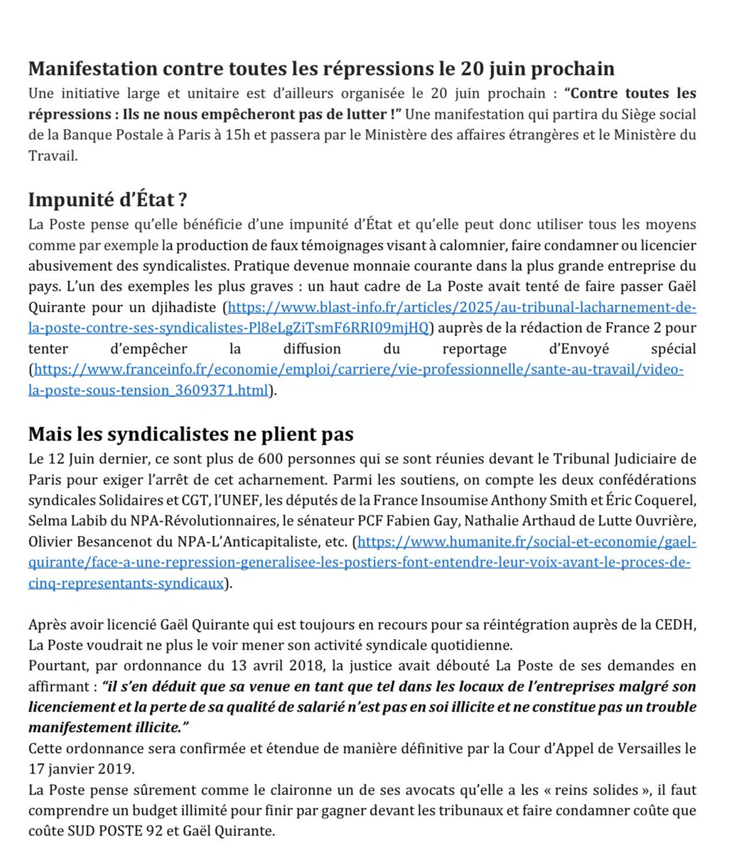 Gaël Quirante tweet media