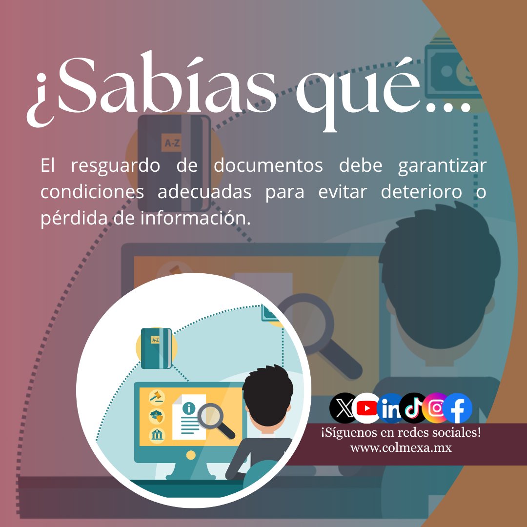 📢 ¿Sabías que un mal resguardo puede hacerte perder información clave?

📂 El resguardo documental no es solo guardar…
👉 es proteger la información a largo plazo.
⚠️ Cuando no existen condiciones adecuadas:

❌ Se deterioran los documentos
❌ Se pierde información valiosa