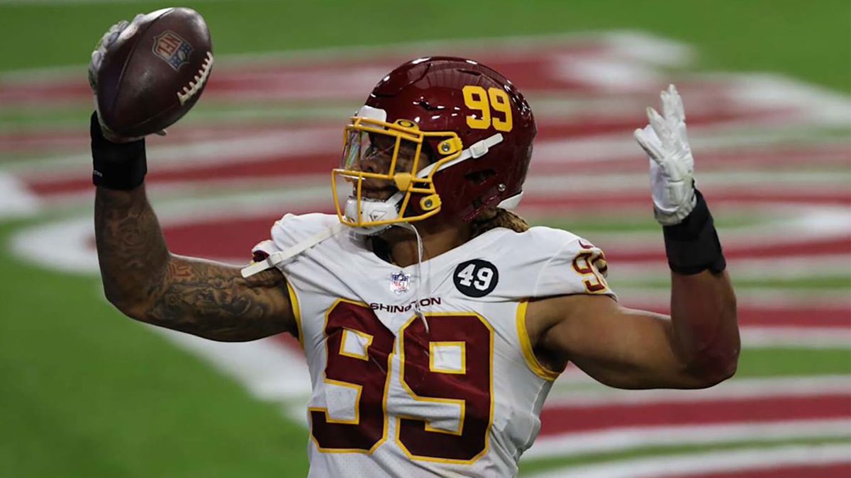 AndrewMLind's tweet image. With the Washington Commanders set to unveil new uniforms on Wednesday, I took a look back at their uniform and logo history, including their time as the Redskins and Washington Football Team: news.sportslogos.net/2026/04/13/tak…