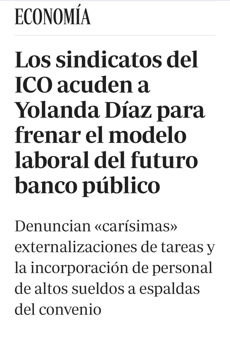 ComiteICO's tweet image. Los sindicatos del ICO acuden a la ministra de trabajo; Yolanda Díaz,  para frenar el modelo laboral del “futuro” banco público español. 
#UGT #CSIF #CGT #Trabajo